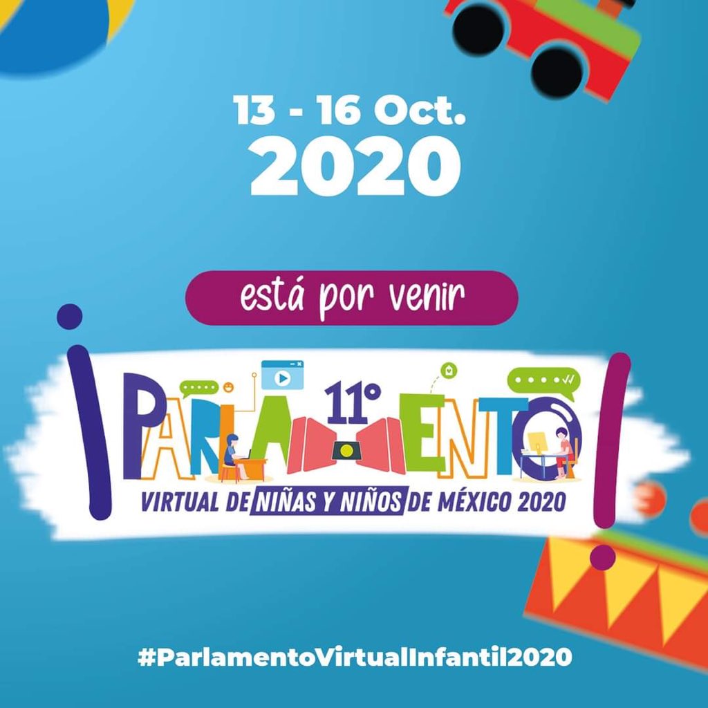 edith_molgado's tweet photo. ¡Espéralo! El #ParlamentoVirtualInfantil2020 se llevará a cabo del 13 al 16 de octubre de 2020. Entérate de las propuestas que las niñas y los niños legisladores harán. https://t.co/edFEhgjctZ