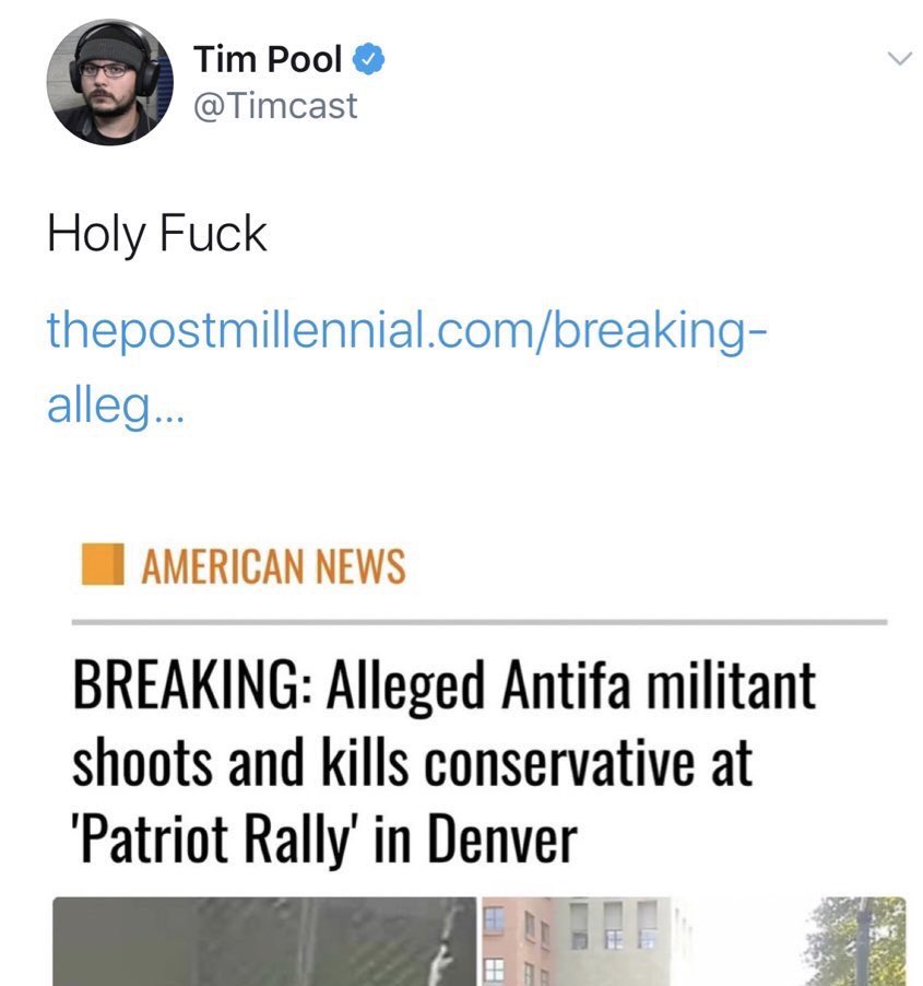 Great work as usual from fascist propagandists Tim Pool and Andy Ngo