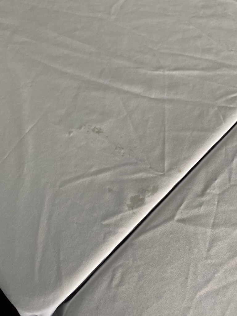 jlee0112's tweet photo. I guess @vrbo doesnt have cleanliness standards for properties...when there are BUGS and stains on the beds, they allow the property owner to determine if there should be a refund. Seriously?!? Of course they will keep the money, even when we didn’t stay #badcustomerservice https://t.co/mSCKciy6Qg