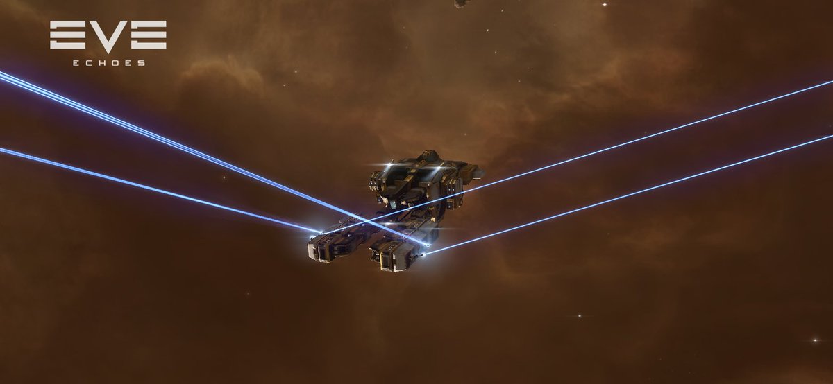 xoniroth's tweet image. When in the cabin for the weekend, and main rig is unavailable EVE Echoes eveechoes.com