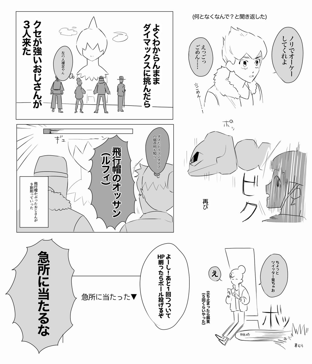 ポケモン ポケモン知識ゼロから始めたシールド日記 ワイルドエリア再び 古町 Cs 1 10の漫画