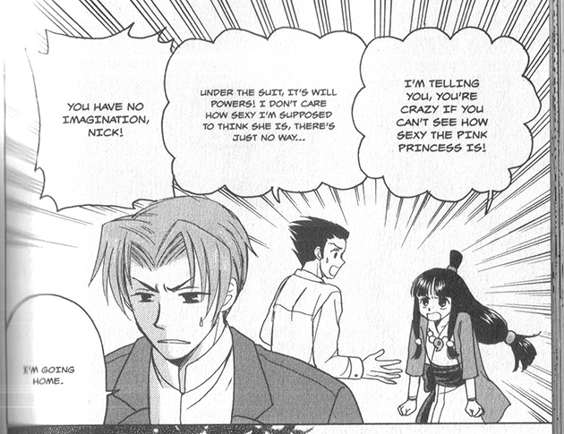 calm your gay, maya (Official Casebook : The Miles Edgeworth Files)