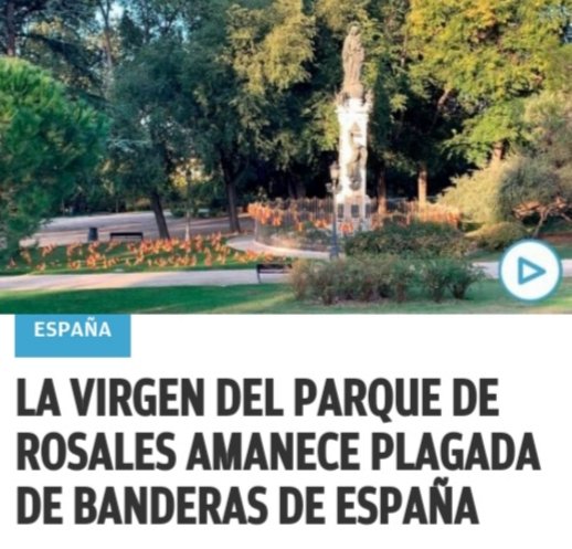 idalmac46's tweet photo. El Gobierno socialcomunista ha propiciado un nuevo otoño en España. En una época donde los árboles se desnudan de hojas y desaparecen las flores, nacen banderas españolas por todos los puntos de su geografía. https://t.co/AWZx0TCfrT