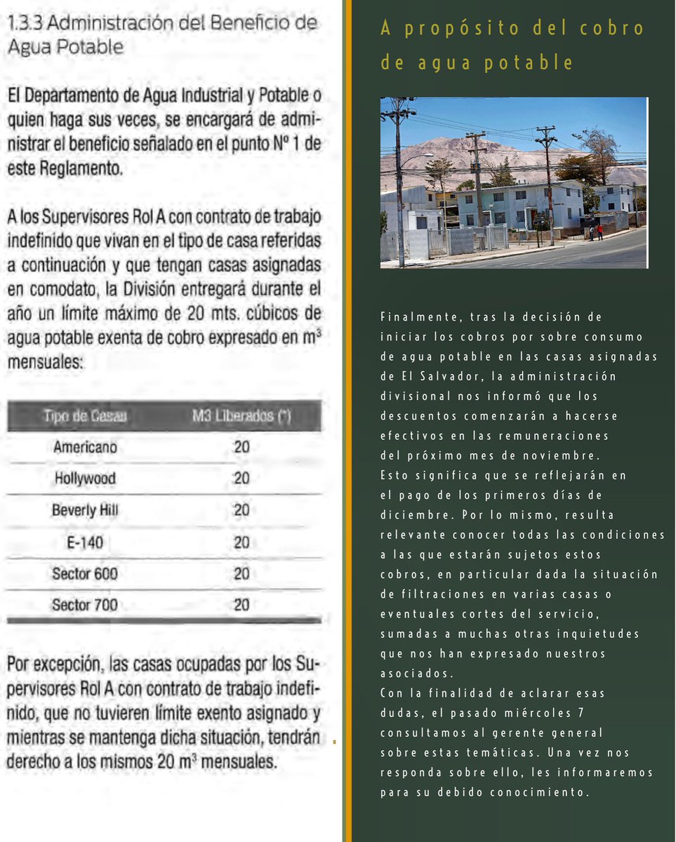 SupervisorDSAL's tweet photo. Lee y comparte el octavo número de El Mensaje. Informativo semanal de @CodelcoChile @Spence_sindical @LundinSindicato @FTCobre @bprokurica @ProvosteYasna @Dani_Cicardini @Juan_SantanaC @nicolasnoman @DiputadaCidV @RafaelProhensE @UrquietaAtacama @diarioatacama @RADIONOSTALGICA https://t.co/kKBlzthaG4