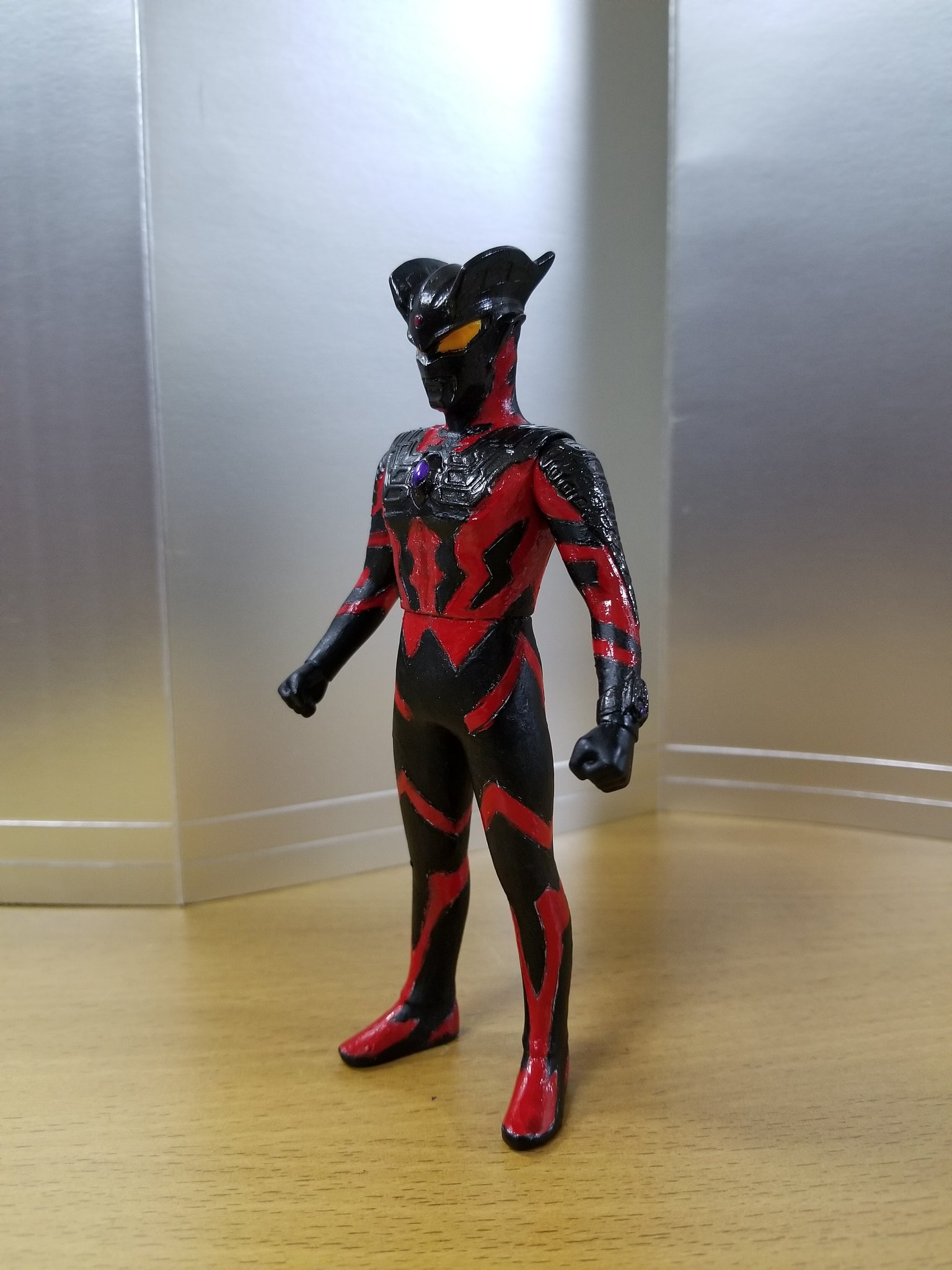 ウルトラマン shf 改造 ゼロダークネス ウルトラマンゼロ