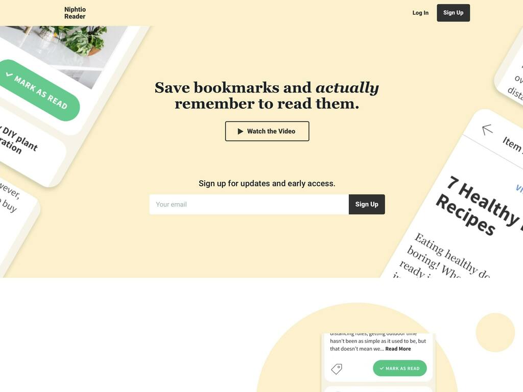 riteshnaik's tweet image. Niphtio – Your reading to-do list. Finish reading what you want to read, faster was just featured on BetaList... ift.tt/2GUOxB7 #Startup #Share #Niphtio – Your reading to-do list. Finish reading what you want to read, faster @Niphtio – Your reading to-do list. Finish r…
