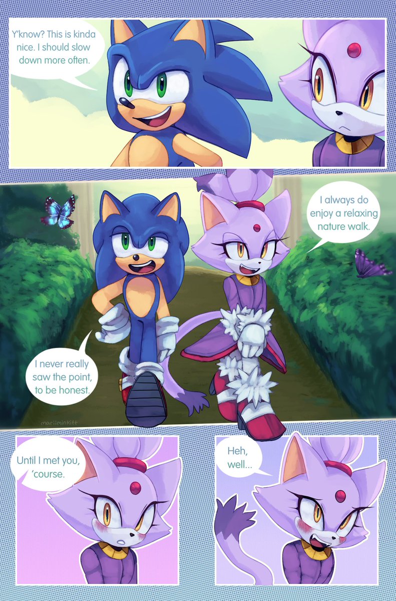 ✨ Min ✨ (COMMISSIONS CLOSED) on Twitter: "Commission for @Craze4Blaze!!  Man, this took a hot minute, but I'm happy I finished something like this!  #SonicTheHedgehog #BlazeTheCat #Sonaze #SonicxBlaze #sonicart #sonicartist…  https://t.co/XWfi98tutA"