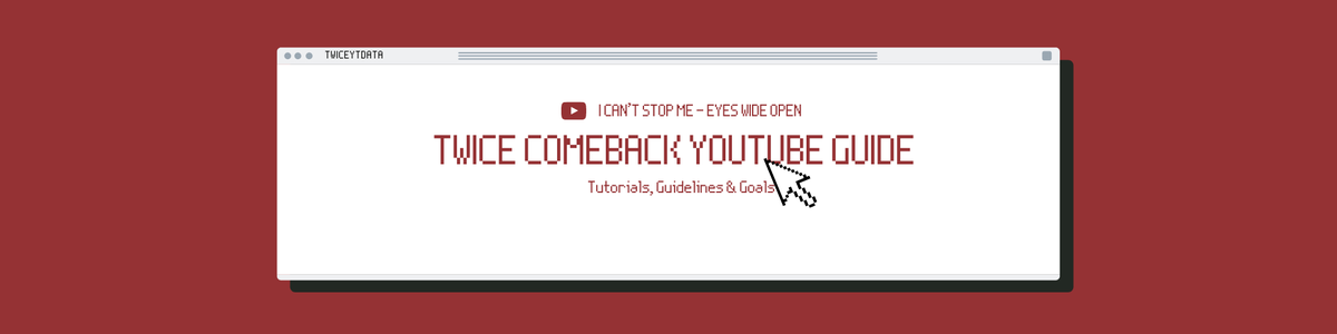 Twice Youtube Data Thefeels Slow Updates D Youtube Goals For I Can T Stop Me M V Note It Is The Same From The Official Goals But I Only Added