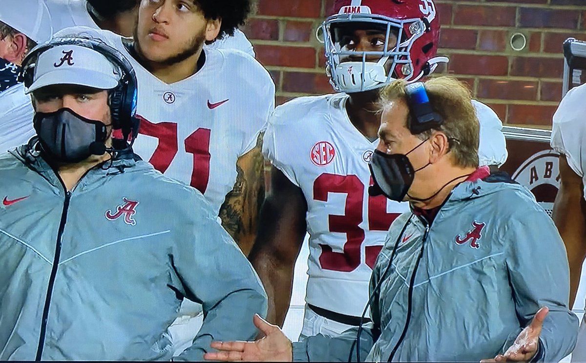 BarstoolAlabama's tweet image. “Just to let you know you don’t have to get on the plane with us tonight, your services are no longer needed.”