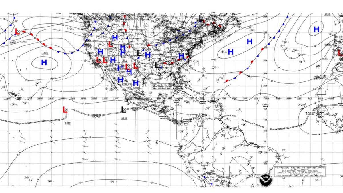 #AvisoDeVigilancia En la carta superficie la Onda Tropical #40 se ubica en el Occidente del istmo, generando tormentas aisladas. <a href="/Etesatransmite/">ETESA</a> prevé la incursión de la Onda Tropical #41 sobre el país en las próximas 72 horas.
<a href="/TReporta/">Telemetro Reporta</a>
