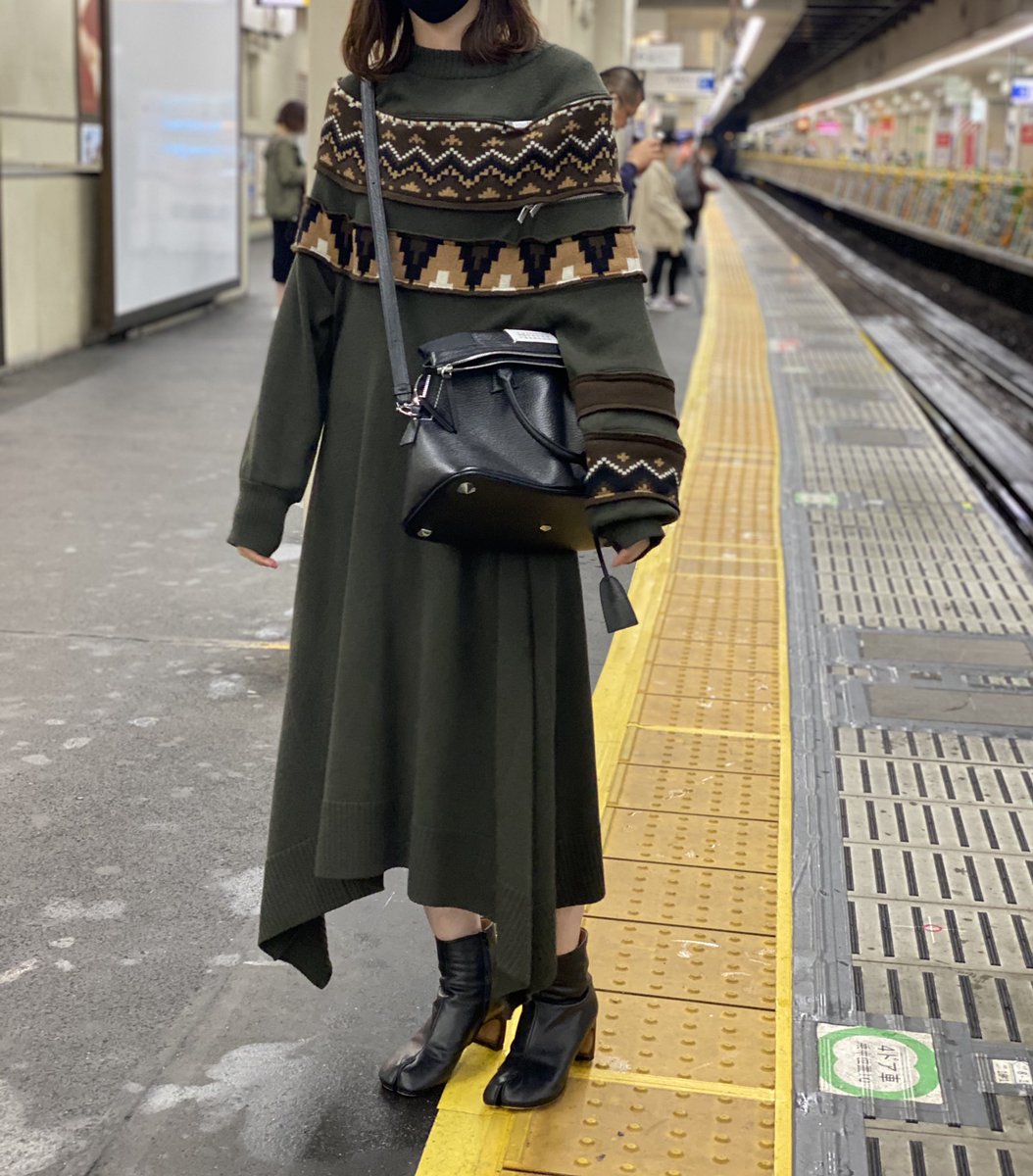 コミュ障女社長 ずっと欲しかったsacai 19awのニットワンピなんとかgetできた 可愛すぎるなぁ ニットワンピース Sacai 19aw バッグ マルジェラ 足袋ブーツ マルジェラ コミュ障女社長 ずっと欲しかったsacai 19awのニットワンピなんとかgetできた 可愛すぎるなぁ ニットワンピース Sacai 19aw バッグ マルジェラ 足袋ブーツ マルジェラ
