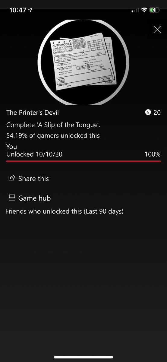 with 36k GamerScore under my belt i got my 1800 achievement unlocked with this achievement from L.A. Noire good great game