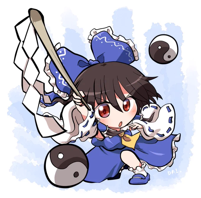 あおれいむ! #おは東方 