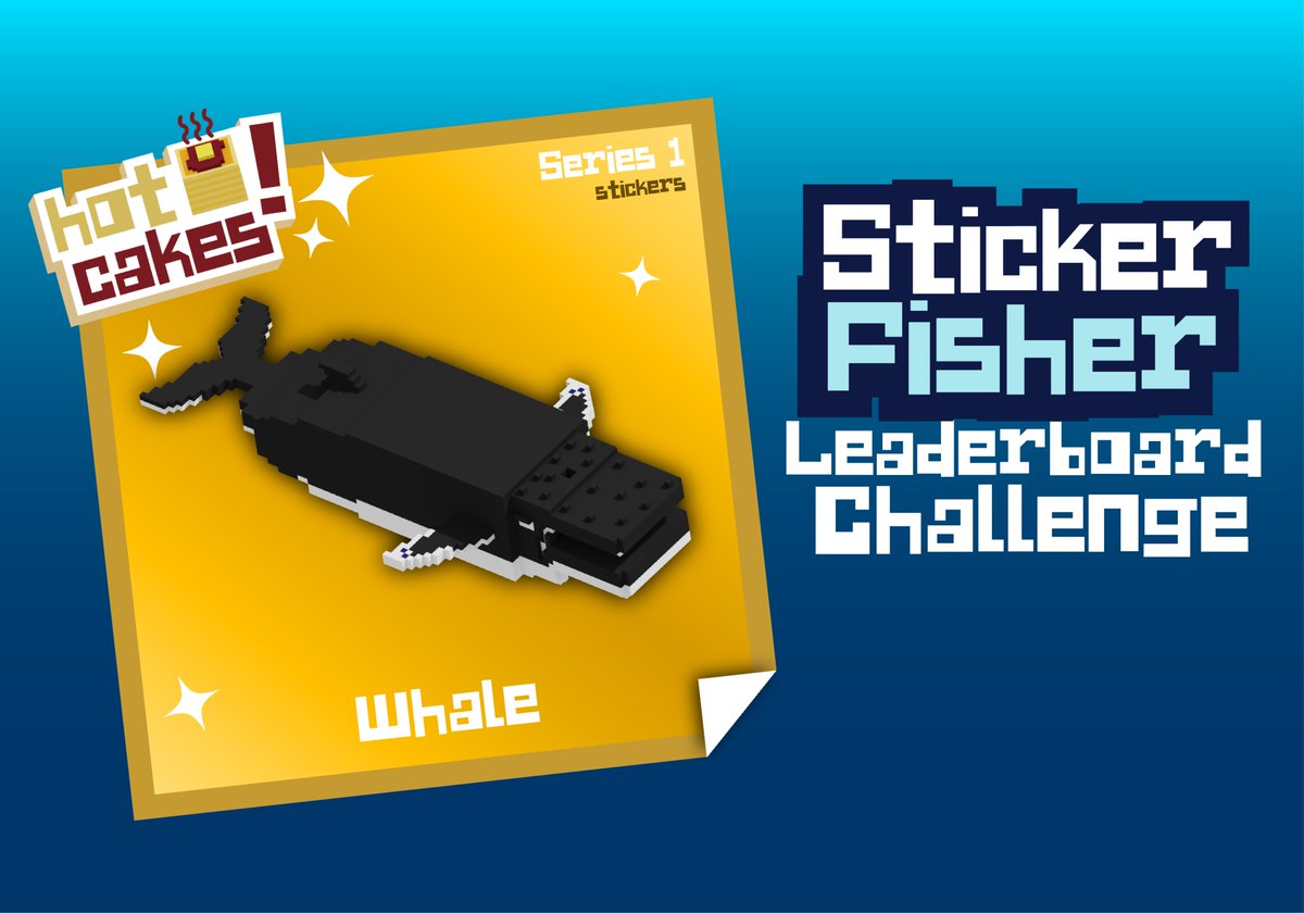 hotcakesWAX's tweet photo. Only 1 week left until the Sticker Fisher leaderboard rewards are given out! It's not too late to start playing on telegram and earn an exclusive Whale NFT https://t.co/7m5XEAMw5X https://t.co/oiTyaS5Rs3