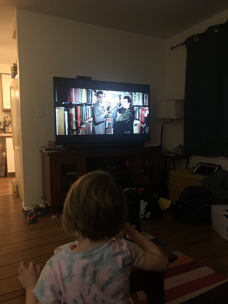 bodsque's tweet image. Showing my daughter (7) Ghostbusters for the first time. It helped spawn my fascination with science and the paranormal, I hope she gets this bug as well. I can't wait to see the new #Ghostbustersafterlife  with the kids. @JasonReitman @dan_aykroyd #Ghostbusters