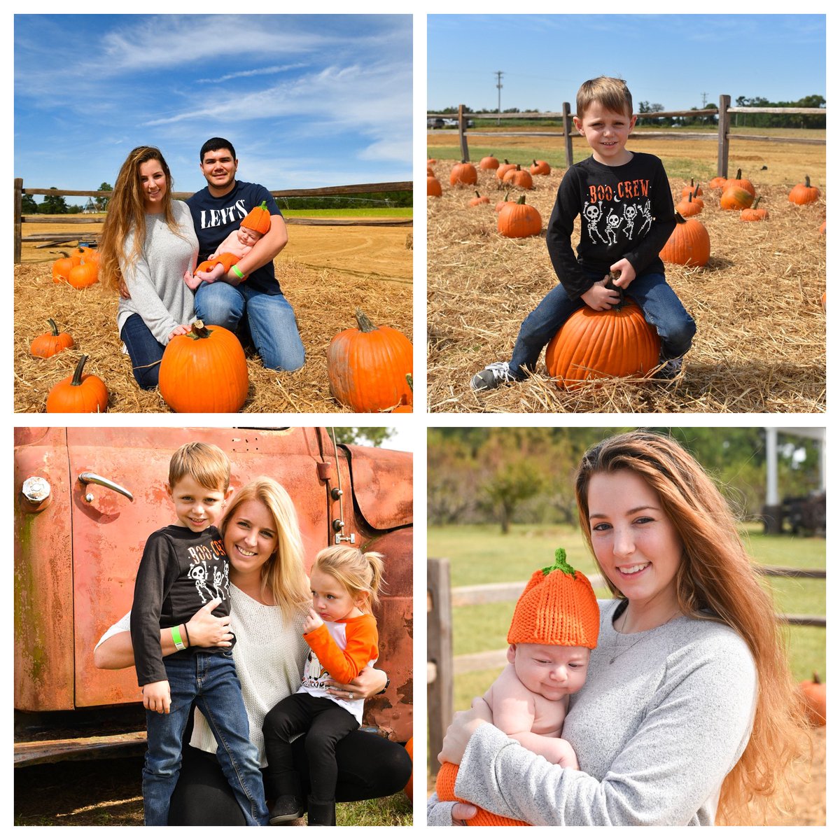 Feeling those Fall vibes. 🎃🍃🍂 
#pumpkinpatch #georgia #FallHarvest #familyphotographer #fun #love