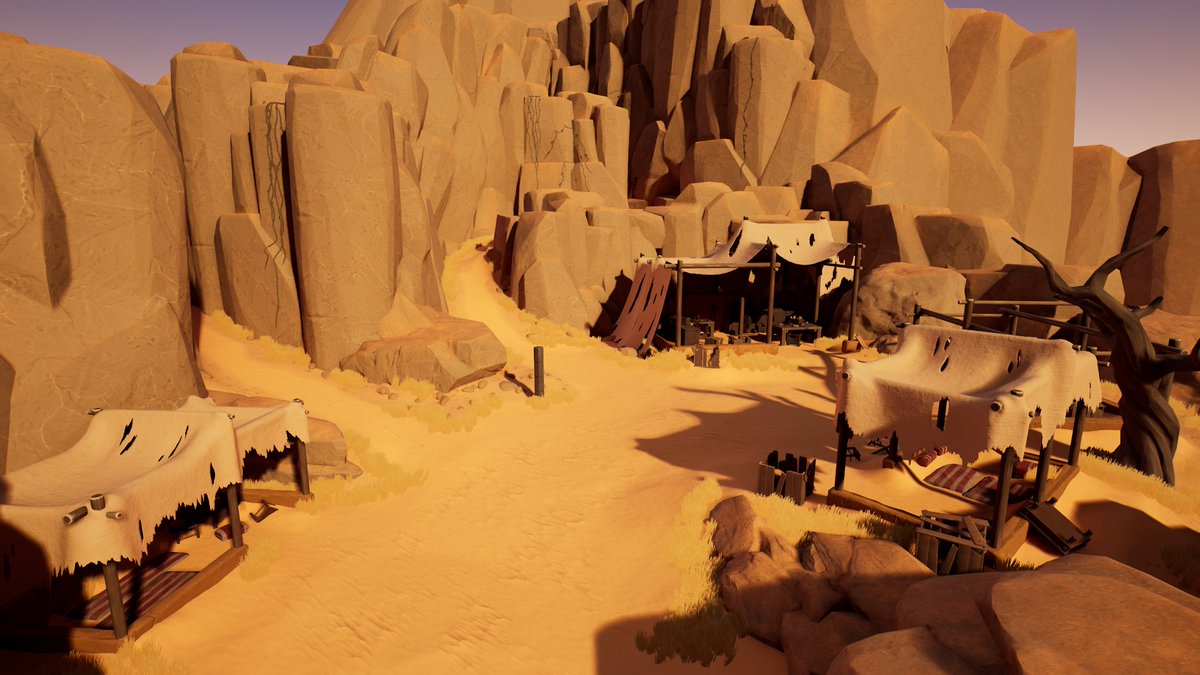 ProjectLimbus's tweet photo. WIP of an abandoned outpost for our demo ⛺️

#gamedev #indiedev #Arid https://t.co/u5qSlUZuT8