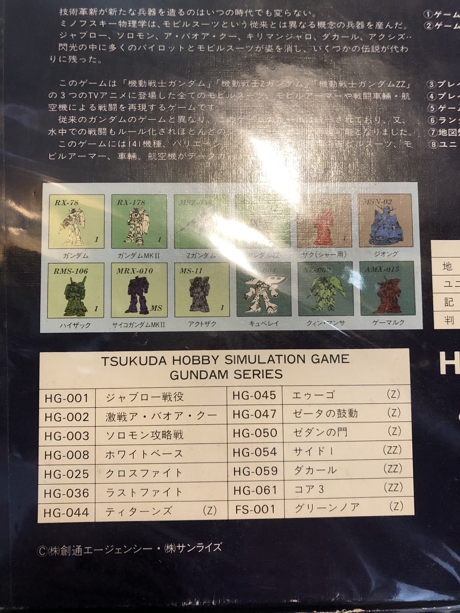 アキハバラ Beep ガンダム戦史のパッケージ Zzの眼光がなかなか決まってて好きです ゴテゴテした機体はやっぱり最高です サイサリスとかも出して欲しい アキ山 ガンダム Akiba ボードゲーム T Co 2um1g4dfog Twitter