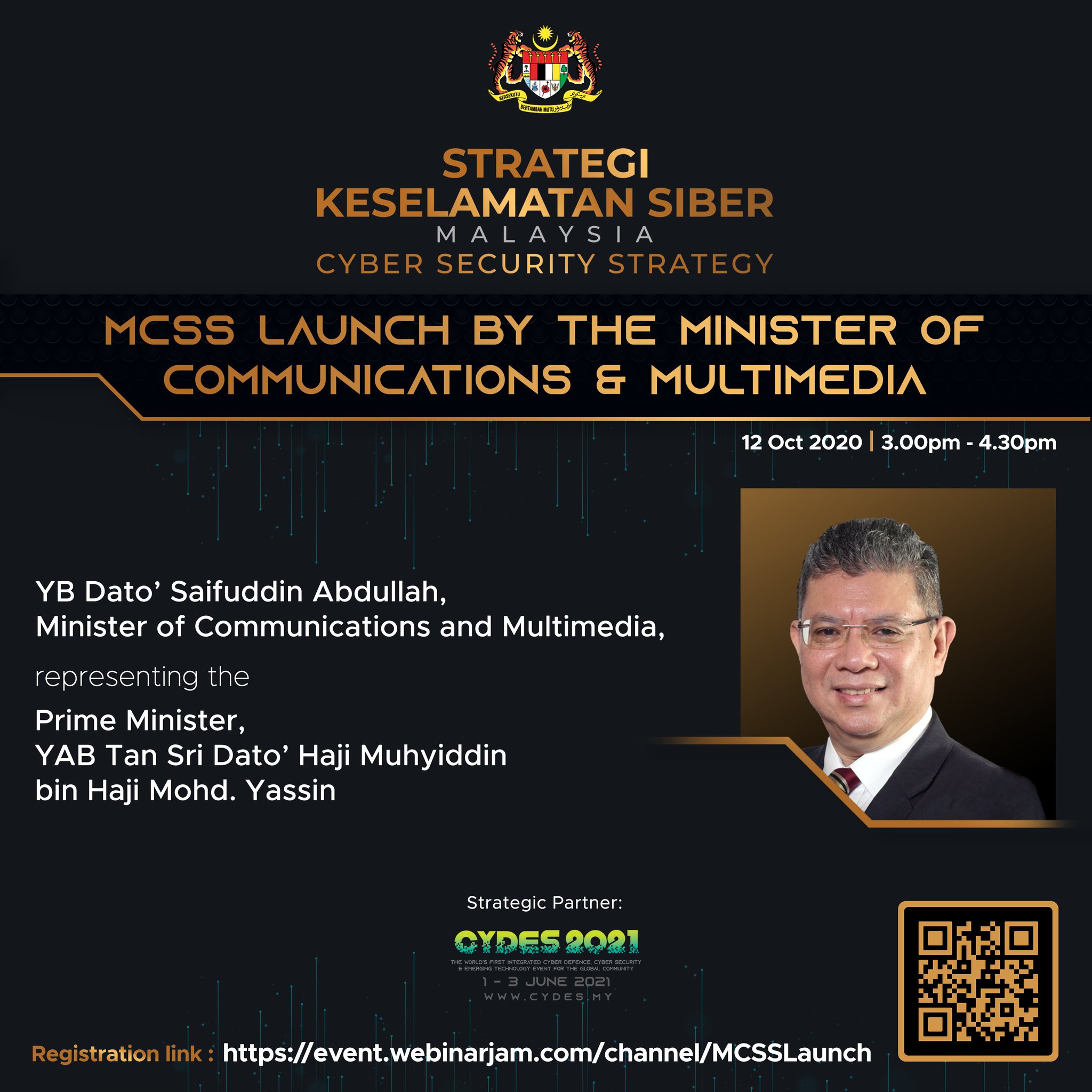 CYDES 2023 on Twitter "The Malaysia Cyber Security Strategy (MCSS
