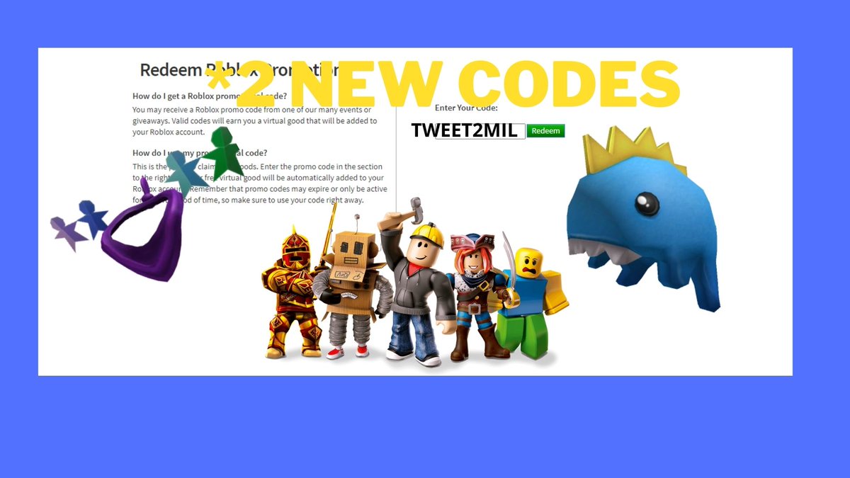 Robloxpromocodelist Hashtag On Twitter - codesroblox hashtag on twitter