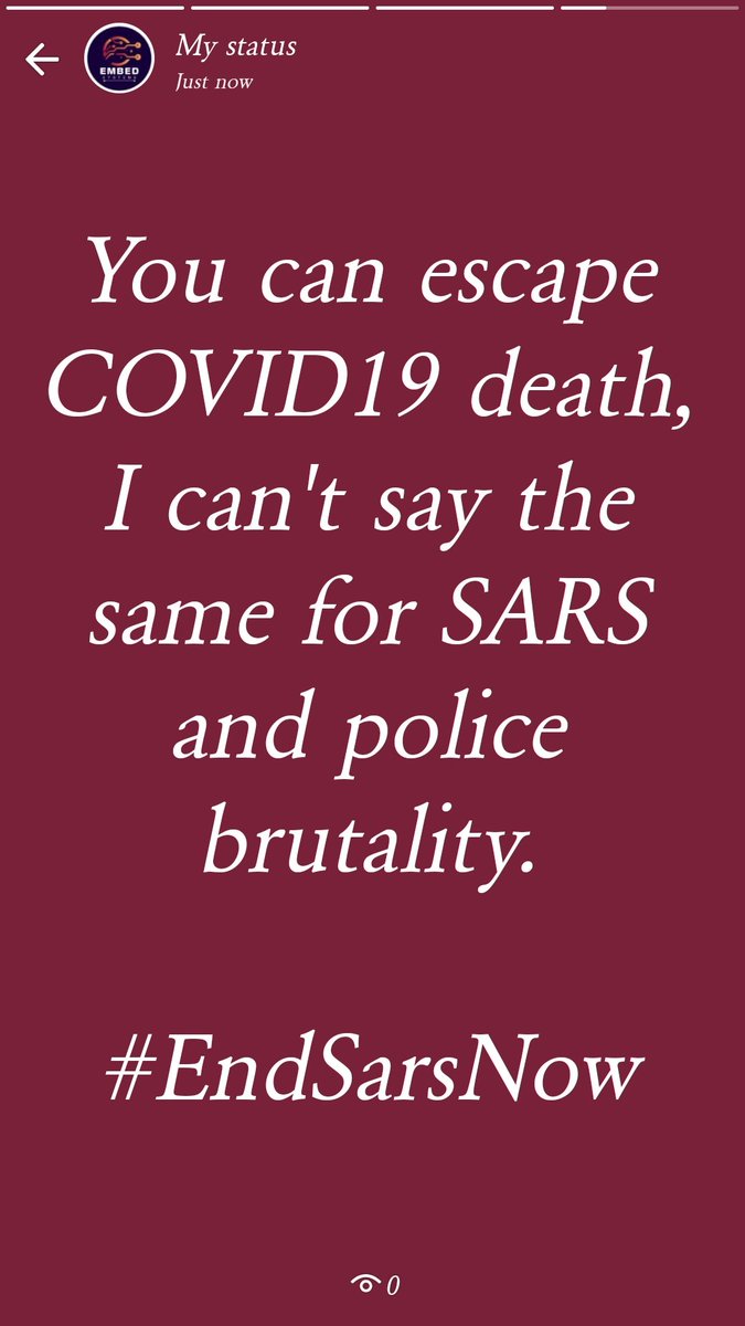 embedsystem's tweet image. #EndSARS #EndSarsNow #EndPoliceBrutality