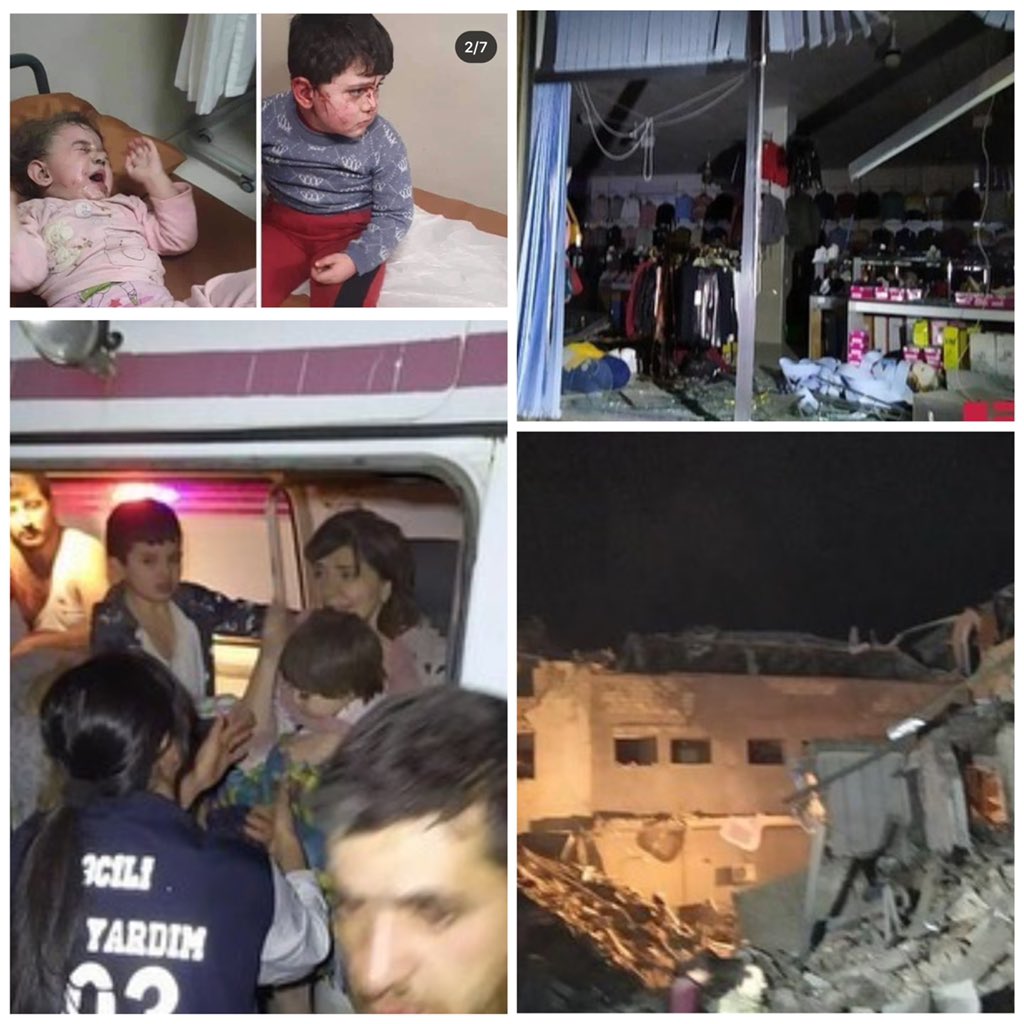 Armenian armed forces shelled the city and killed innocent civilians.Stop the atrocities! #PrayForGanja #StopArmenianAggression #DontBelieveArmenia #StopArmenianTerrorism