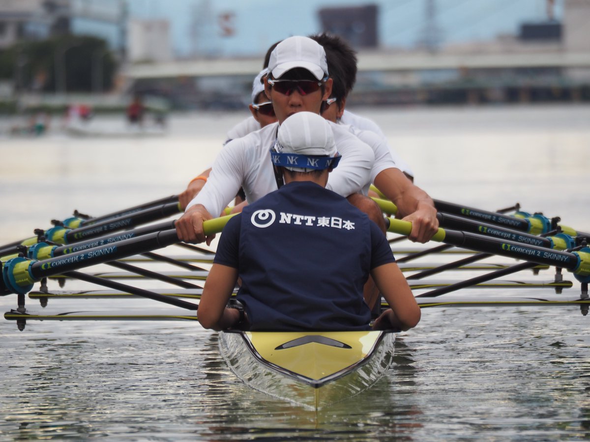 Ntt東日本シンボルスポーツチーム On Twitter 漕艇部 全日本選手権 Ntt東日本 男子エイト 決勝に向け出艇しました ライブ配信 Https T Co Rqiowikvvm Nhk放送 10月11日 日 Bs1 14 00 15 55 放映中 Ntt東日本漕艇部 Ntt東日本 ボート部 Rowing 漕艇