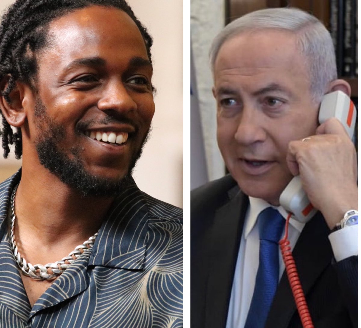 שוחחתי כעת עם ראש ממשלת ניגריה, קנדריק לאמר, על כמה נושאים דחופים בטיפול הקורונה בניגריה, וכיצד אנו מצליחים בטיפול המיידי בקורונה בישראל, קנדריק שיבח אותי על הניהול המשבר המוצלח שלי, ואמר לי, "המהלך ההיסטורי שלך דומה לימים שלי בקומפטון, שהשחורים נלחמו בכחולים!"