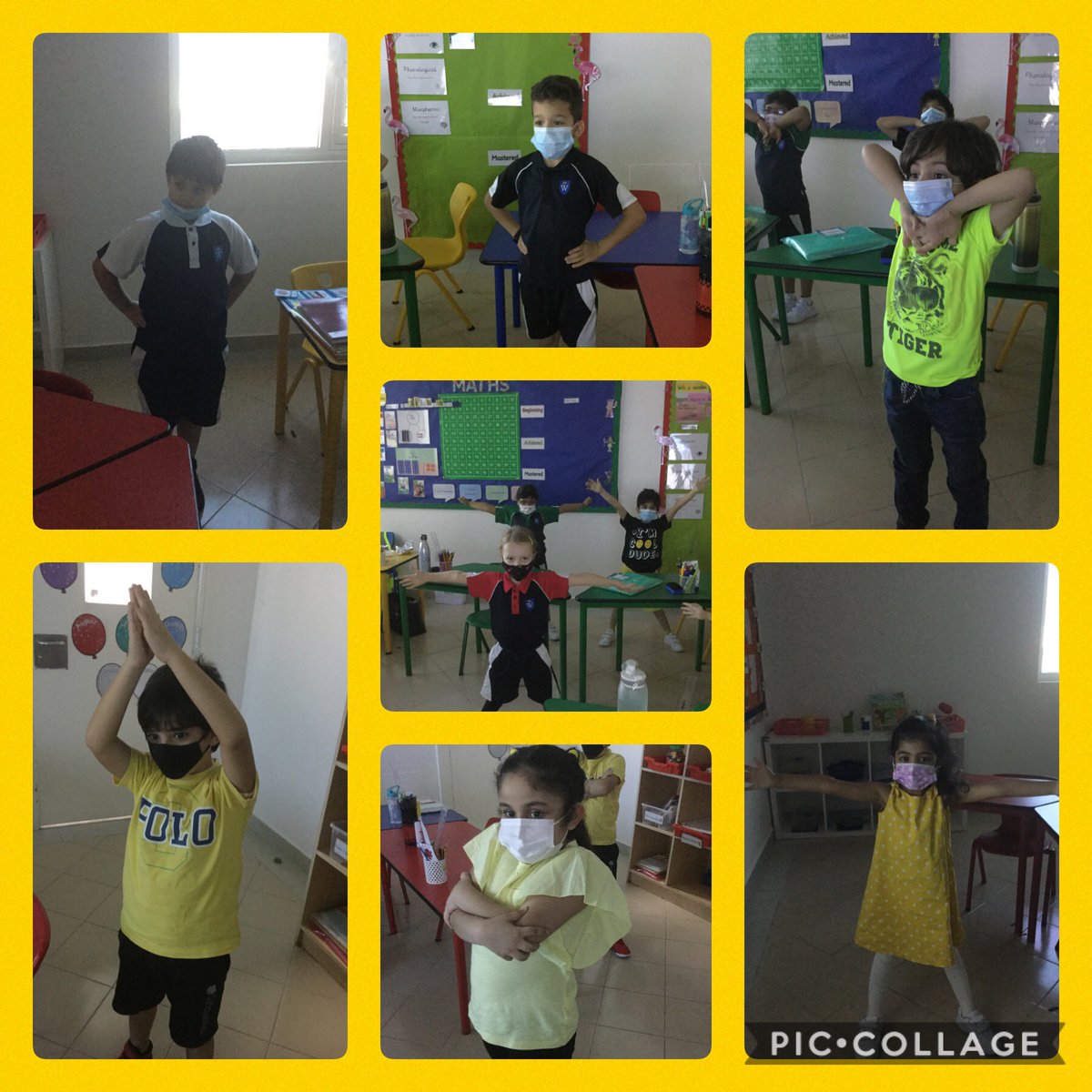 WPS_Year2's tweet image. 💛 2F have been doing some yoga this morning. 🧘‍♀️ 🧘‍♂️ We have practiced lots of different stretches and breathing techniques! #WPSCommunity #WPSMentalhealthday 💛