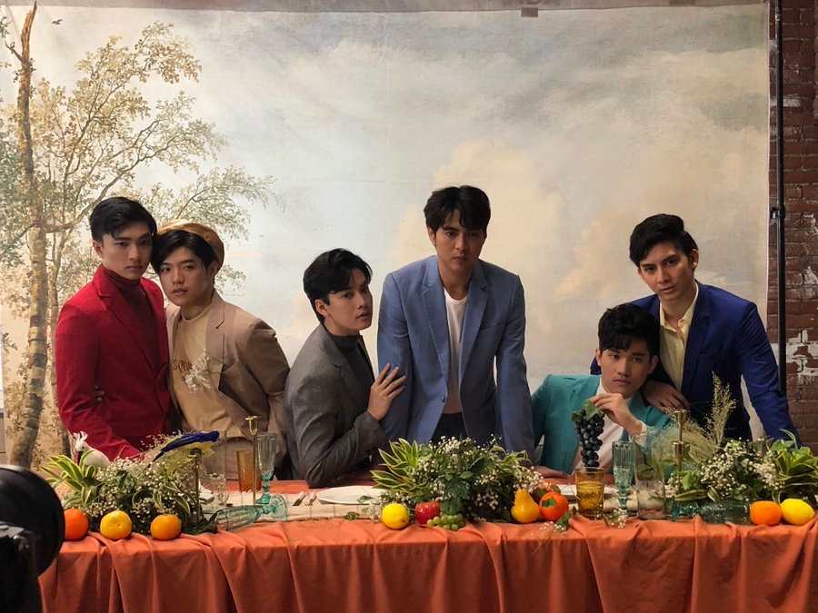 The ultimate Filipino BL crossover is happening! Actors from  #MyExtraordinary  #BoysLockdown  #InBetween  #GayaSaPelikula  #Quaranthings  #AKissToRemember  #MyDay  #KumustaBro &  #BetterDays are together in one room!What do you think is this photoshoot/project for?