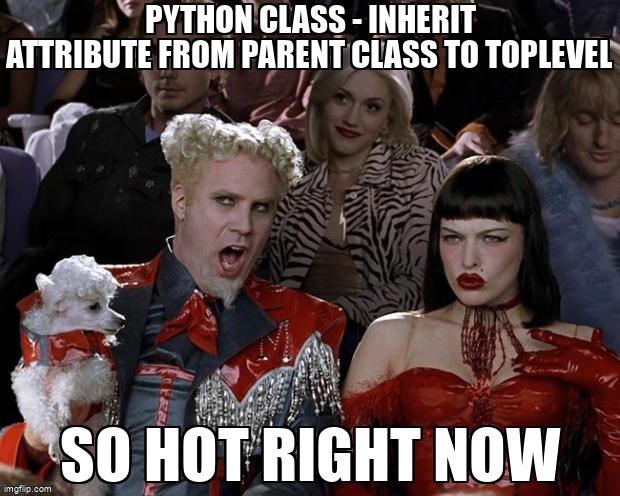 overflow_meme's tweet image. Python class - inherit attribute from parent class to toplevel stackoverflow.com/questions/6430… #python #tkinter #pythonclass #inheritance #toplevel