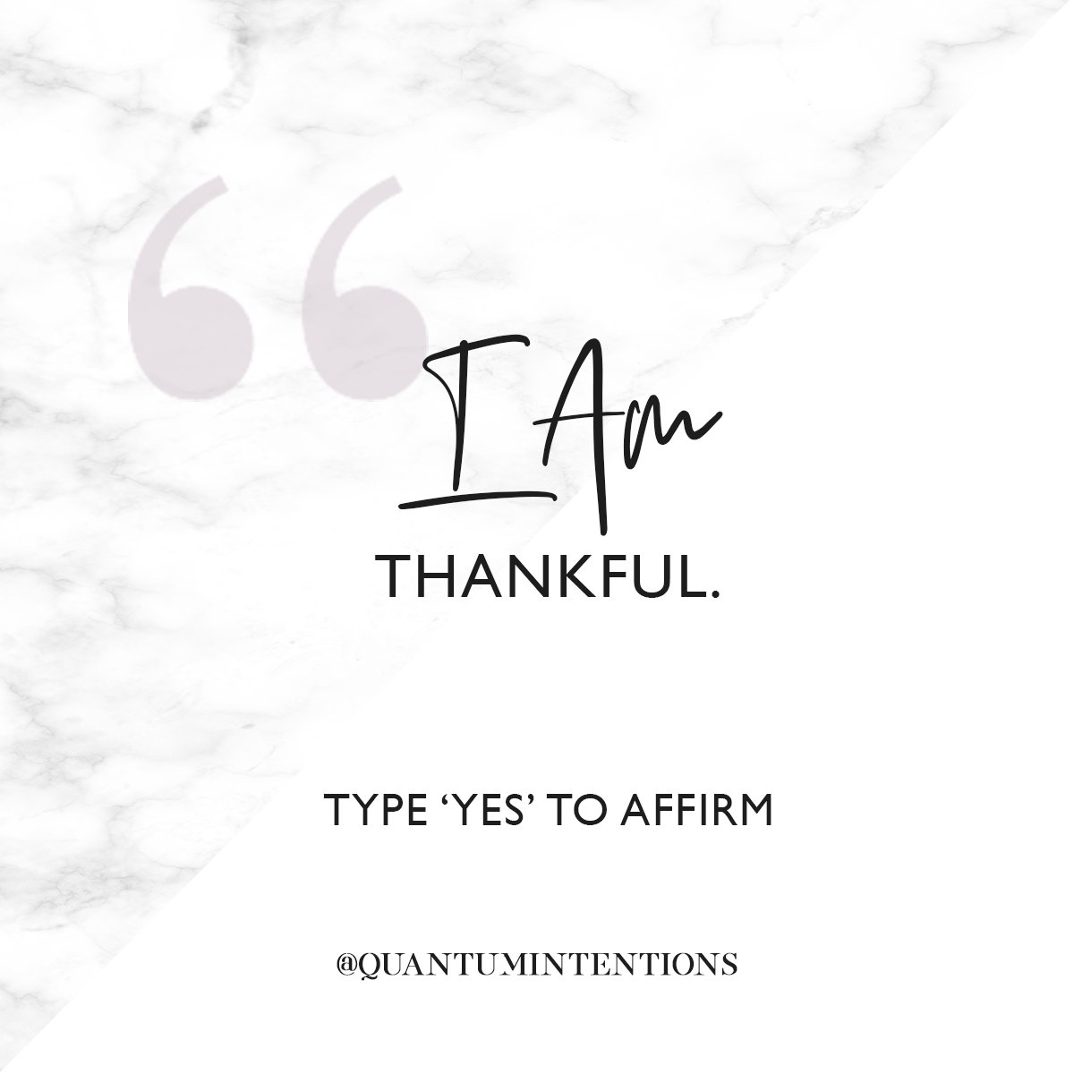 Q_Intentions's tweet photo. Type 'yes' to affirm 💜

#Dailyaffirmation #Affirmation https://t.co/Ha0fJ7cPnc