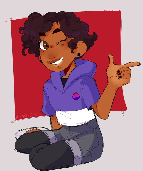 being a witch just inherently makes you lgbt #theowlhouse #blacktober 