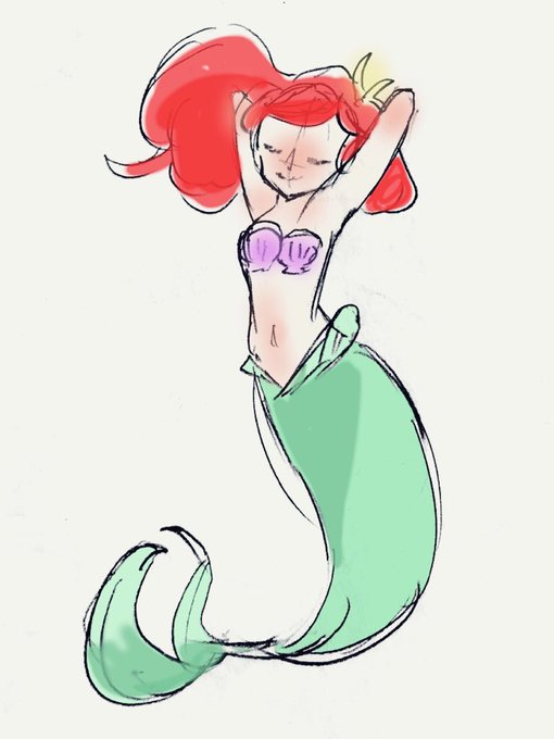 アリエルのtwitterイラスト検索結果