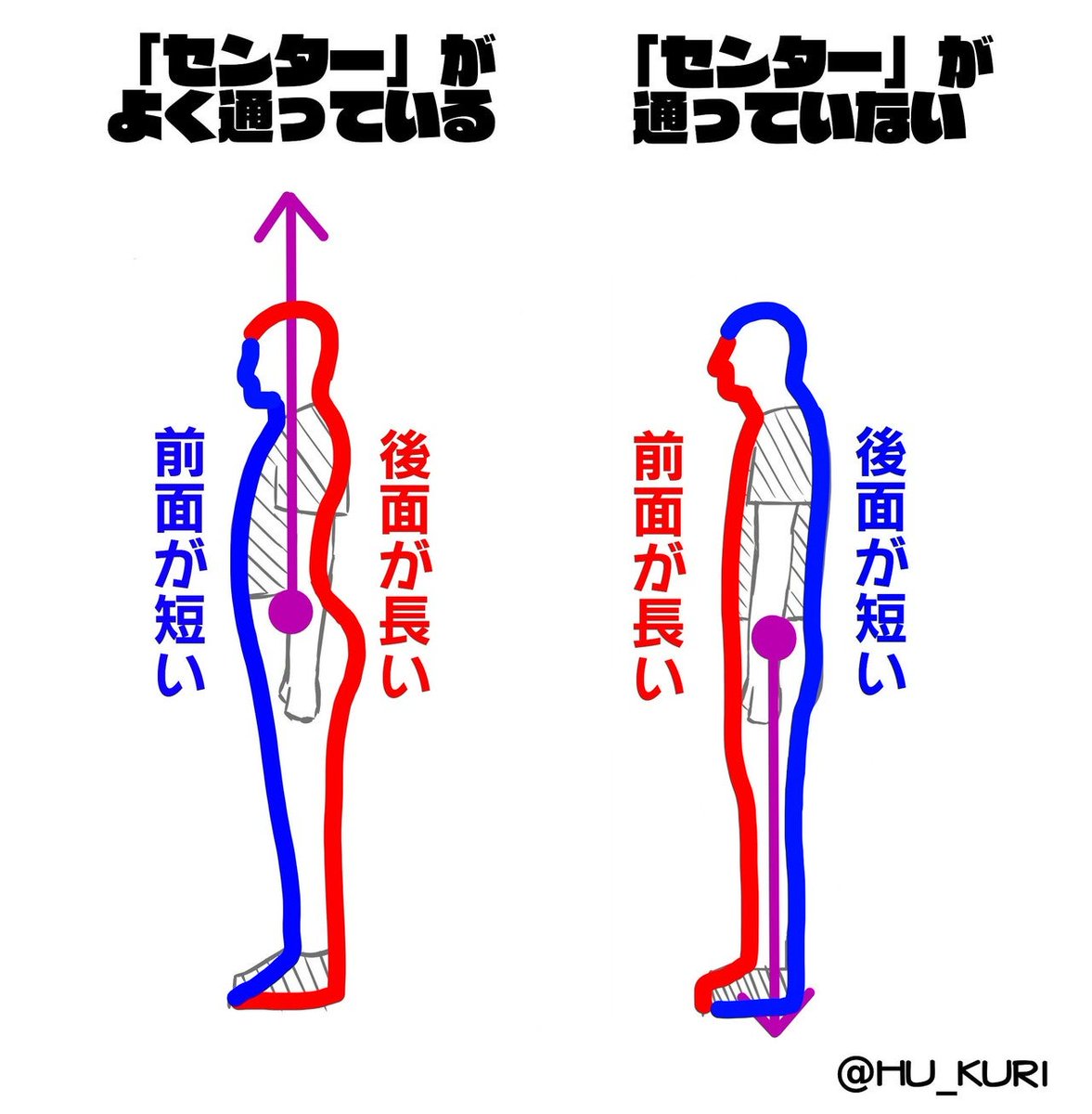 栗山彰恭 超一流の瞬発系アスリートに共通する特徴 身体の裏側 Sbl が引き上がり 表側 Sfl は短い 下肢を動かすために必要なパワー も 末端 膝 ふくらはぎが太い大根脚であるほど大きくなる 逆に 中心が太く末端が細いナイフのような形の脚