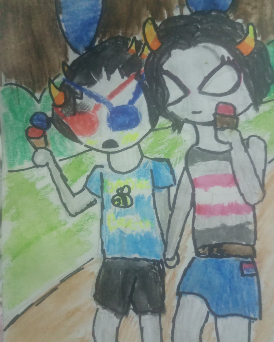 KaryadiKhansa's tweet photo. #Homestuck #inktober day 10 - flushed pairing
https://t.co/Mcfy9YCA92
#ArtistOnTwitter #art #ArtistOfIndonesia #artwork #drawing #draw #draw #drawings #fefsol #homestuckfanart #inktober2020 #inktober2020day10 #Shipping #solfef #traditionalart #traditionaldrawing https://t.co/7ueFmfkGwU