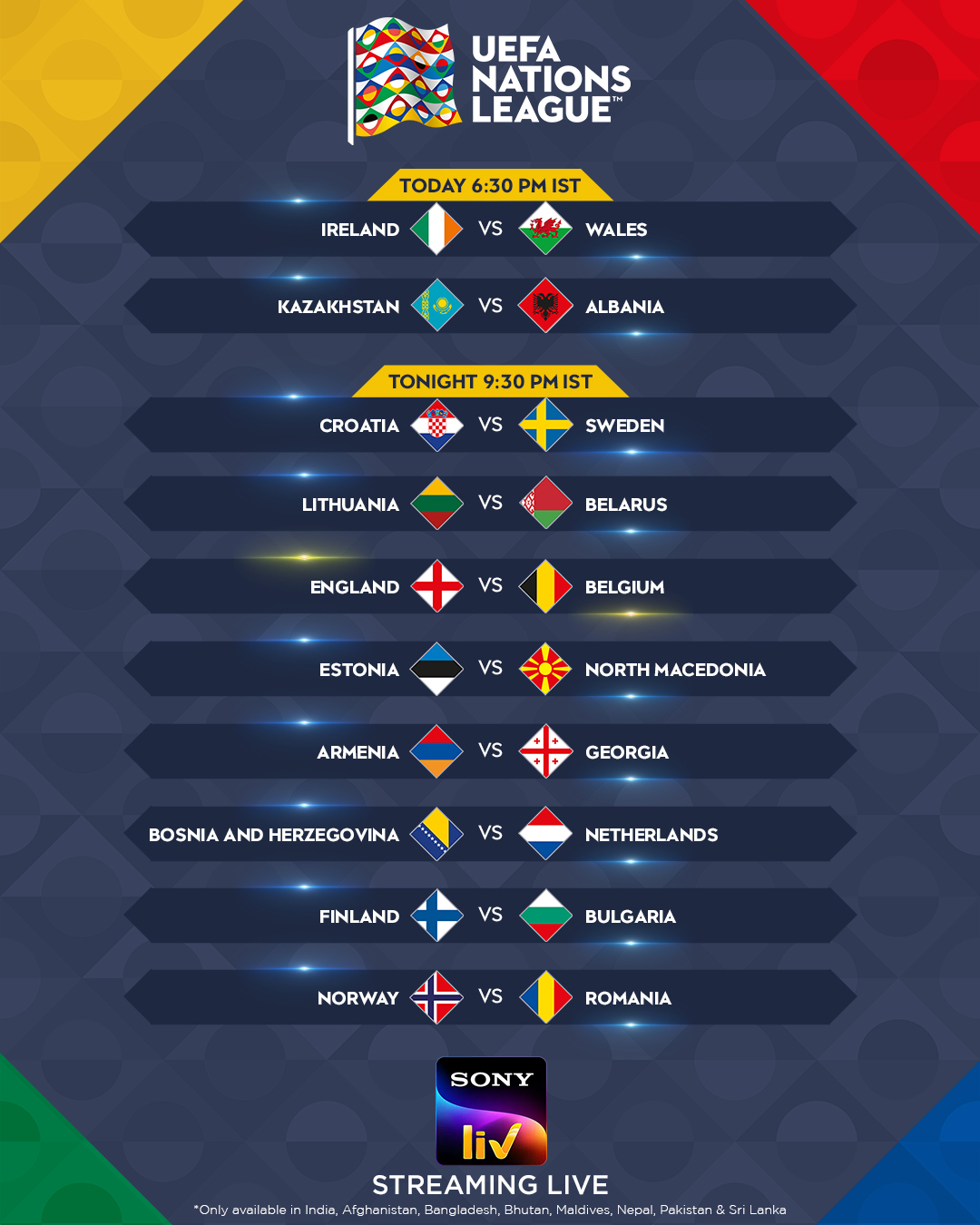 Uefa nations league 2020 cheap fixtures
