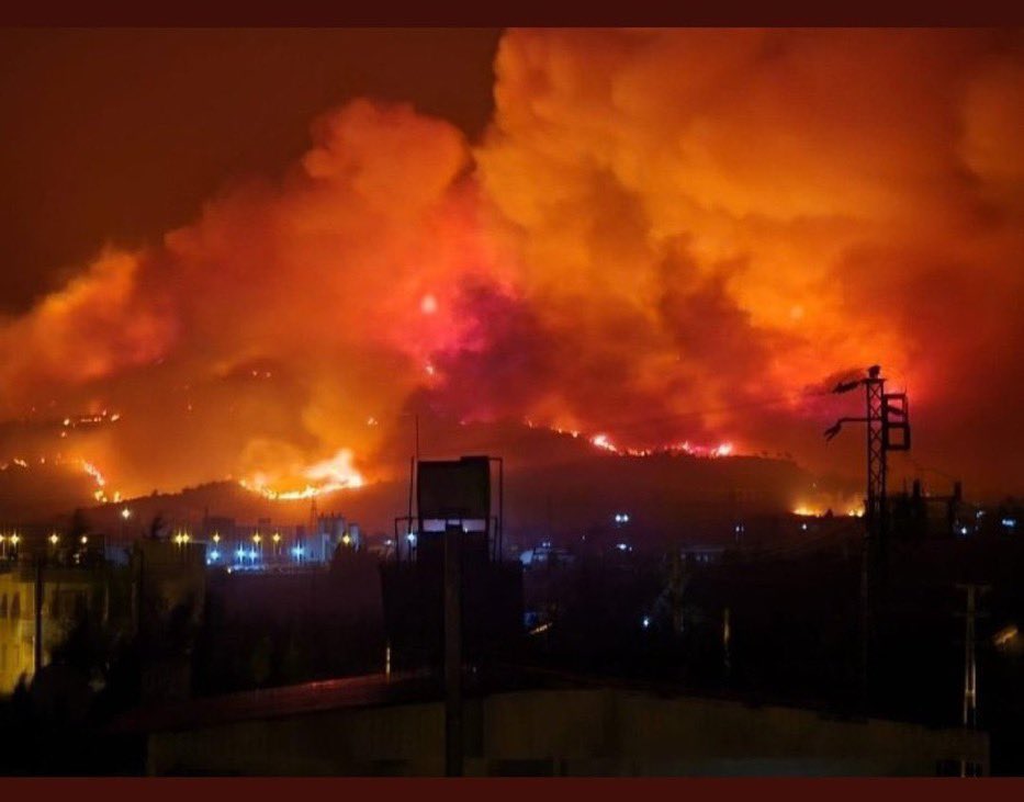 Dağda etkisini yitiren it sürüleri ormanlarımızı, şehirlerimizi yakmaya başladılar.
Geçmiş olsun Babaocağı...

#geçmişolsunHATAY #HatayıPKKyaktı