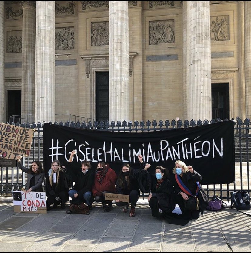 Alizefr's tweet photo. #GiseleHalimiAuPantheon https://t.co/pbcQLhIA1z