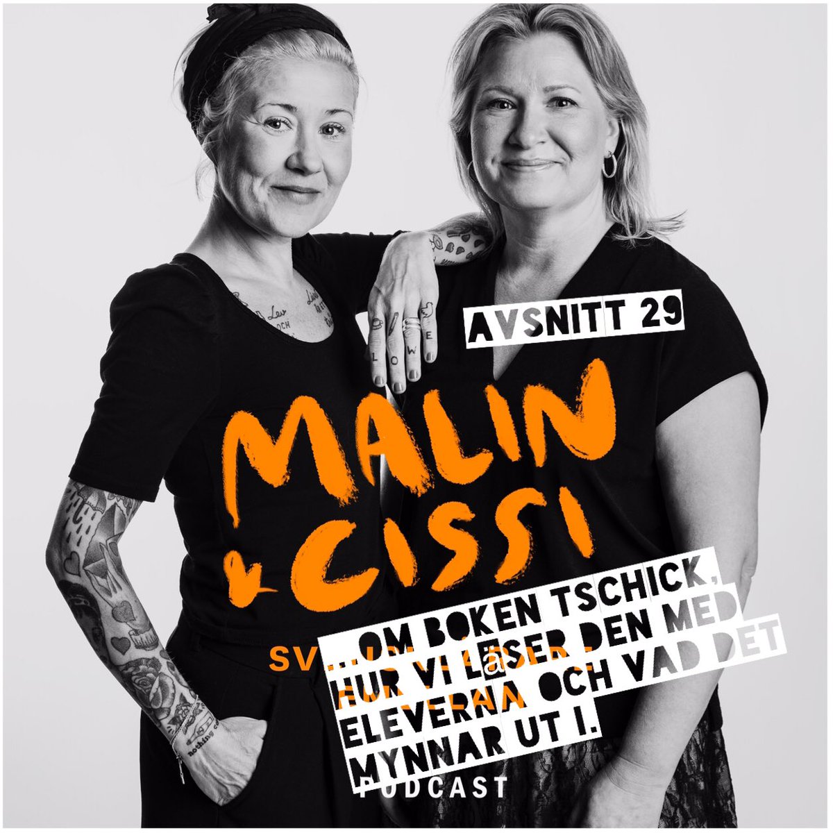 Malin och Cissi. Svenskärare emellan. I avsnitt 29 bokpratar vi om boken Tschick, om hur man kan läsa den med elever och vad det kan mynna ut i. Lyssna gärna här👇👇👇👇👇👇👇👇👇👇
soundcloud.com/cecilia-pena-4… @gothia_fortbildning_skola