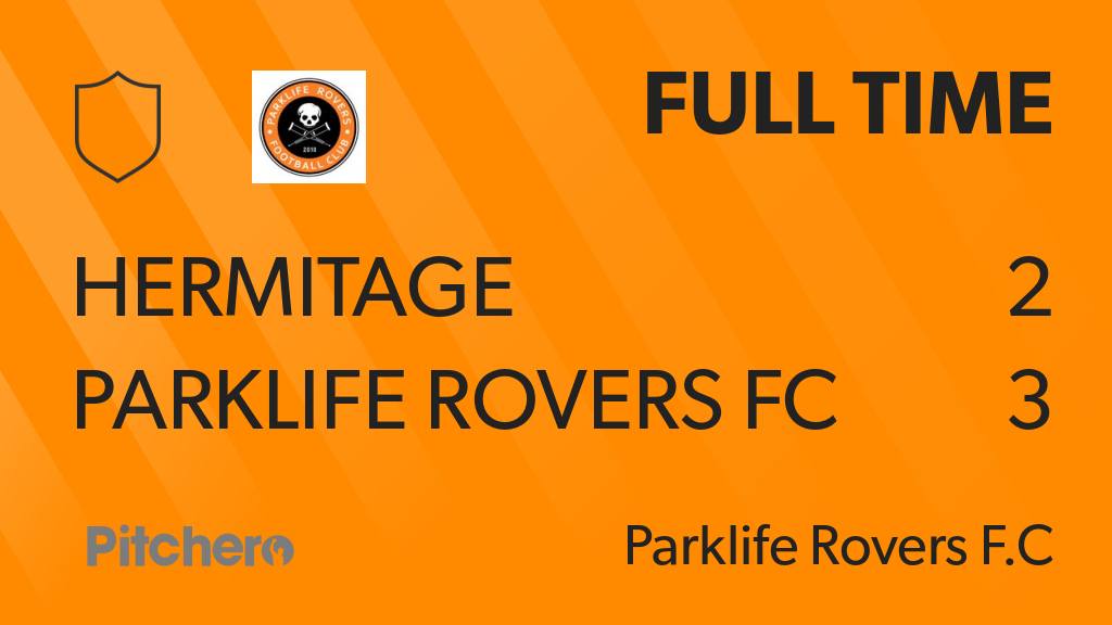 FULL TIME: Hermitage 2 - 3 Parklife Rovers FC
#HERPAR #Pitchero
pitchero.com/clubs/parklife…