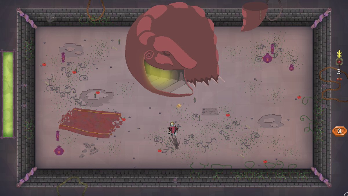 WindmillGames's tweet photo. We participated in #LudumDare47 and made a looping dungeon crawler named "Ouroboros". Check it out here: https://t.co/lVsfjws2P0
#love2d #gamedev #gamejam #pixelart #indiegame #indiegames https://t.co/BlkJVi5Kbl