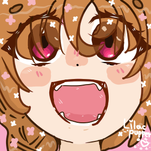 LilacKittyAngel's tweet photo. New Profile Picture~~ I was thinking about making one for a wile now. This pfp will only be temporary for now bc honestly I don't think I did well at all in drawing it. I made it on a computer with a mouse so yeah--- anyway~~ I had fun making this~ 💜 - Lilac https://t.co/XVuZsLw6eT
