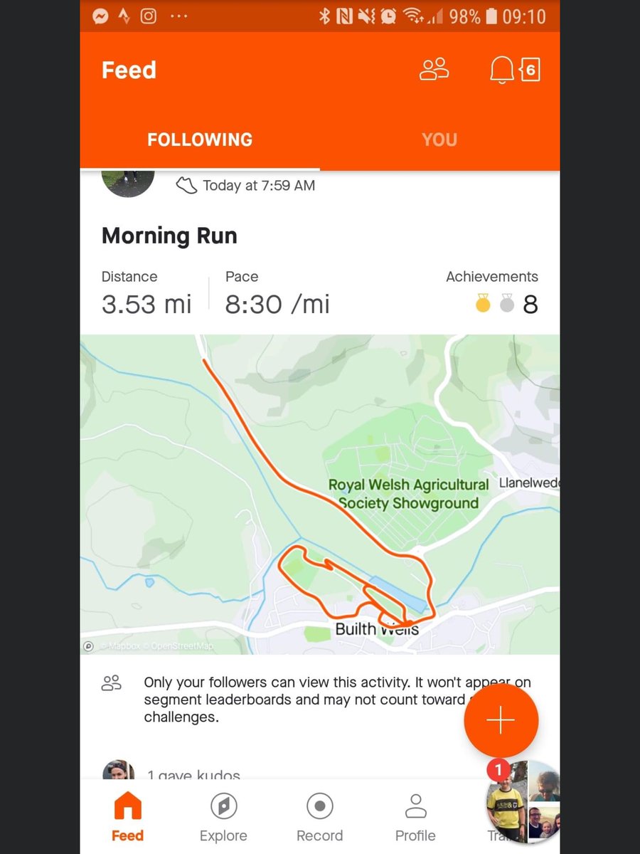 MelanieGraham5's tweet photo. Enjoyed my leg of #Builth15relay2 today and had a pb 8 minute mile, so I’m pleased with that #running #relayrun #gettingfaster https://t.co/rzImEERQFJ