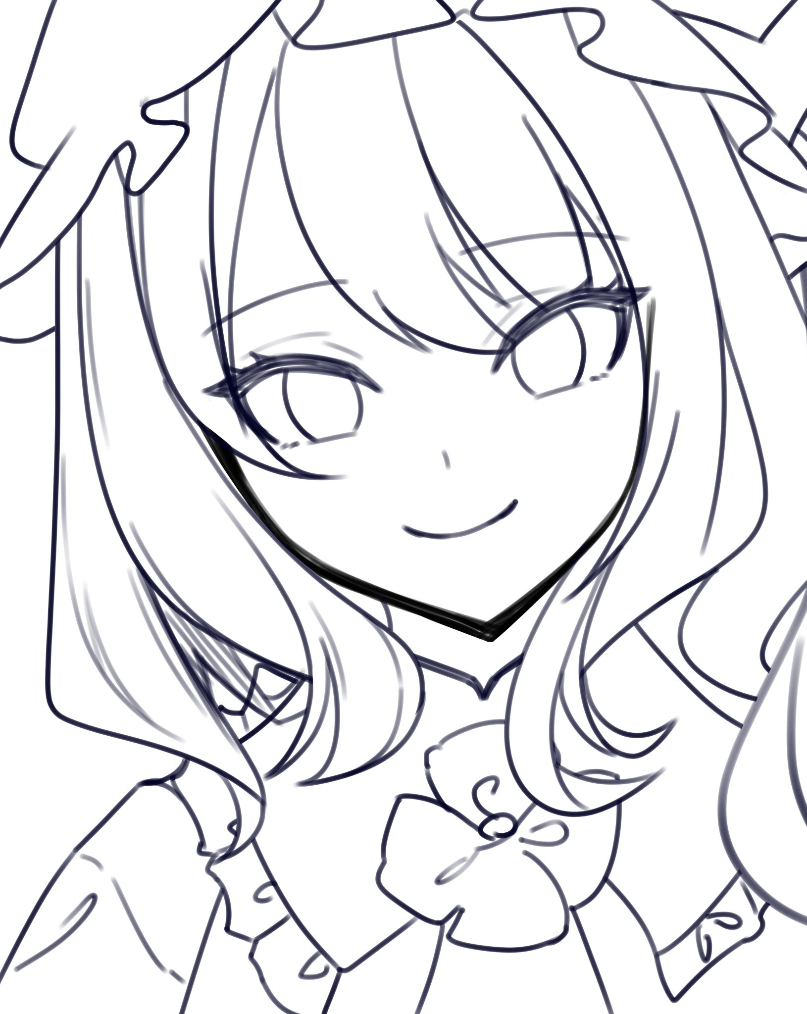 お絵描き練習用 大魔王さんのフランちゃん模写 色ありと線画 リプにラフ 元絵に近づけるためにいつも線画に使わないペンを線画 に使ったけどこのペンで線描くのもありだな 強めに線が現れるからバチっと見える お絵描き練習用 大魔王さんのフランちゃん模写 色ありと線画 リプにラフ 元絵に近づけるためにいつも線画に使わないペンを線画 に使ったけどこのペンで線描くのもありだな 強めに線が現れるからバチっと見える