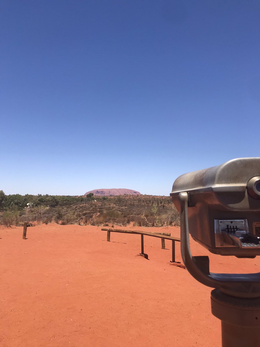 My visit to Uluru in February was a tipping point in my understanding - these are not just geological artifacts, they have huge cultural & environmental importance. At Uluru it’s recommended you go thru the cultural centre before getting closer. View from middle of Yulara 3/