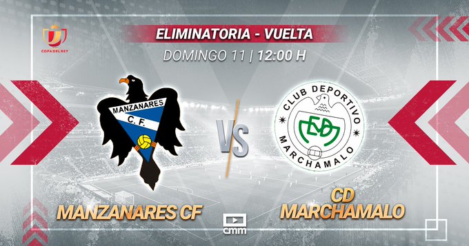 🏆 COPA DEL REY | Desde las 12:00 🕒 en el José Camacho, tenemos partidazo 🆚 <a href="/CD_Marchamalo/">CD Marchamalo</a> ⚽

▶ Síguelo en: cmmplay.es/en-directo

¿Quieres mandar un mensaje de apoyo a nuestro equipo? Os leemos 👇

#hemosVuelto ⚒️
#MCF 💙