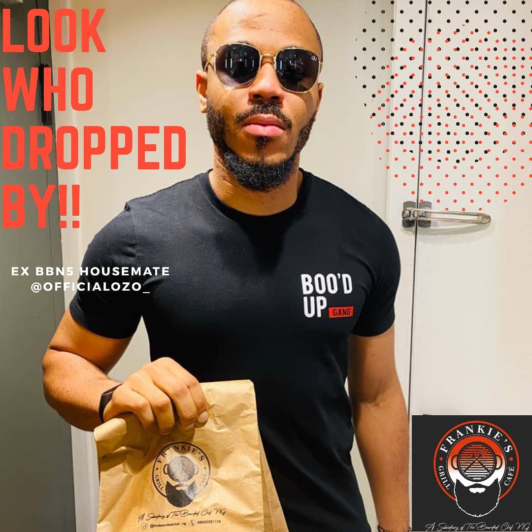 Franknofski's tweet photo. Look who dropped by to have a tasty dish from our epic GRILL; @OfficialOzo__ Ex Big Brother Naija housemate Season 5.
🕺FRANKIE'S Grill Cafè, Discovery Mall, Ademola Adetokunbo Crescent, Wuse 2, Abuja 🔥🔥 09050281158 https://t.co/eD601h0nBl