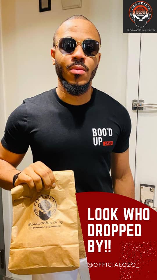 Franknofski's tweet photo. Look who dropped by to have a tasty dish from our epic GRILL; @OfficialOzo__ Ex Big Brother Naija housemate Season 5.
🕺FRANKIE'S Grill Cafè, Discovery Mall, Ademola Adetokunbo Crescent, Wuse 2, Abuja 🔥🔥 09050281158 https://t.co/eD601h0nBl