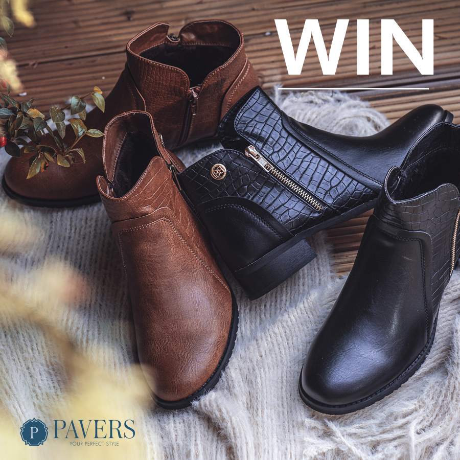 ankle boots at pavers